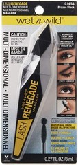 Wet n Wild Lash Renegade Mascara, C145A Brazen Black