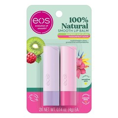 eos 100% Natural Lip Balm Raspberry Kiwi & Passionfruit Agave NEW 0.14oz