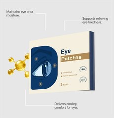 15x Lutein Eye Patches Relieve Eye Fatigue Dry Eyes Astringent Eyes Dark Circles