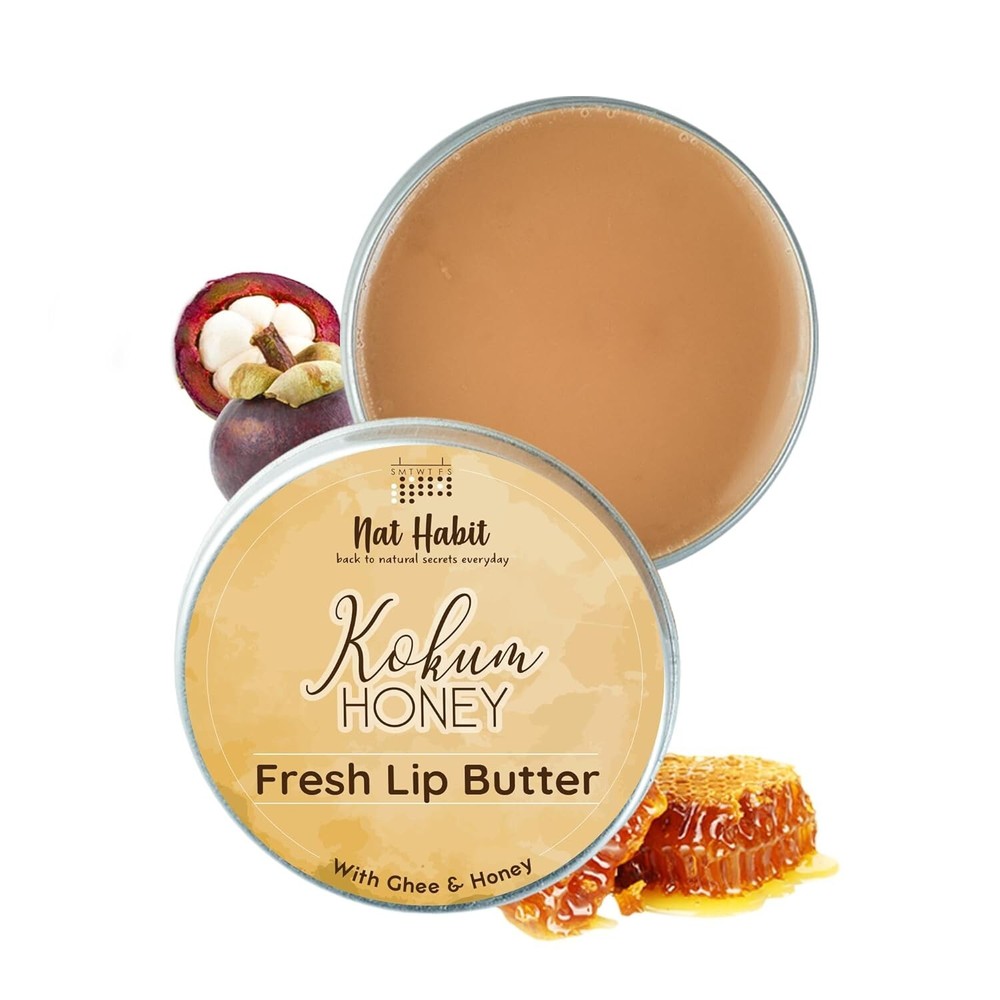 Nat Habit Kokum Honey Fresh Infused Lip Butter (10 g),