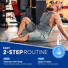 Balanitis Treatment for Men – Relieves Redness & Itching – Cream & Soap 2-Pc Kit