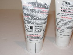 2 Kiehl&rsquo;s Ultra Facial Cleanser 2.5 Oz Each 5 Oz TOTAL Travel Size SEALED Set
