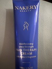 Nakery Beauty Skin Recovery Ultra-Strength Pain Therapy Cream 4.0 fl oz New