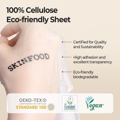 Skinfood Yuja C Vita Daily Sheet Mask 30 Count Blemish Care Skin Brightening