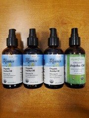 4 Pack: Sky Organics Organic Jojoba Oil Balancing Oil 4 oz ea NO LIDS – E9B
