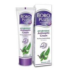 BoroPlus Ayurvedic Antiseptic Cream Provides 24hrs Moisturisation 120 ml