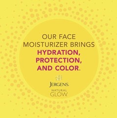 Jergens NATURAL GLOW spf 20 Daily FACE Moisturizer 2oz MEDIUM to DEEP 11/2026