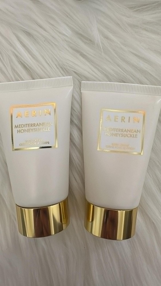 Lot of 2 Aerin Mediterranean Honeysuckle Body Cream 1 fl oz 30ml