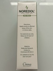 Noredol NO RED Hydrating Moisturizer Skin Care Gel for Dry Skin 2 oz (56 g)