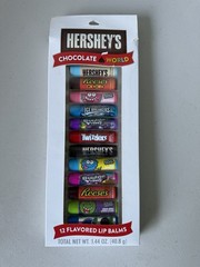 Hershey’s Chocolate World 12 Lip Balms