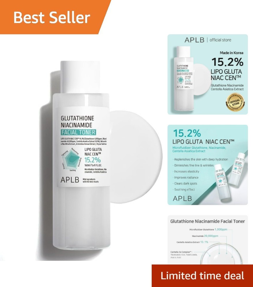 Gentle Moisturizing Toner with Glutathione & Niacinamide – Revitalize Skin