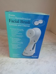 NIB Pretika Sonic Dermabrasion Facial Brush -Exfoliate & Cleanse Daily Treatment