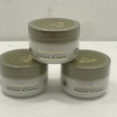 3 of 0.5 oz travel size Infinite Aloe, 100 % organic aloe vera cream,made in USA