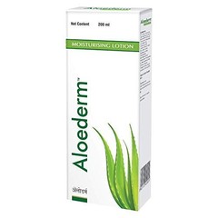 Aloederm Moisturising Lotion with Aloe Vera for Dry Skin Daily Care Bottle| 200g