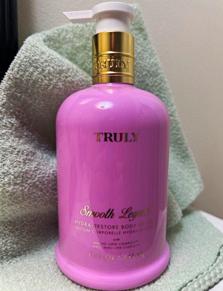 Truly Smooth Legend Hydra-Restore Hydrating Body Lotion Pink Jasmine 15 fl oz
