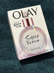 Olay Super Serum 5-in-1 Anti-Aging Face Serum + Night Repair + Super Eyes Daily