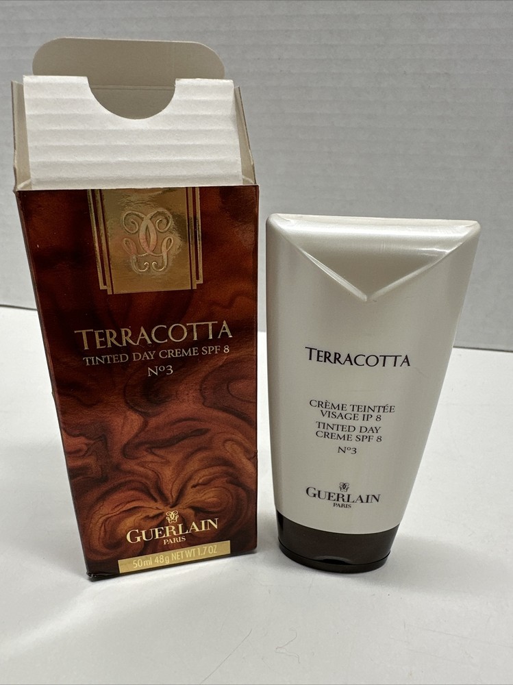 Guerlain Terracotta Tinted Day Creme No. 3 SPF 8 1.7oz New Boxed Box NIB FFS