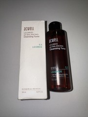 ACWELL New Licorice pH Balancing Cleansing Toner 150mL Exp 8/ 2027