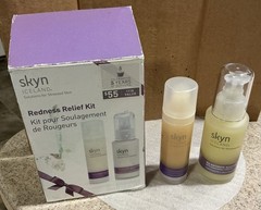 HTF Skyn Iceland Redness Relief Kit: Calming Serum & The Antidote Lotion NOS Box