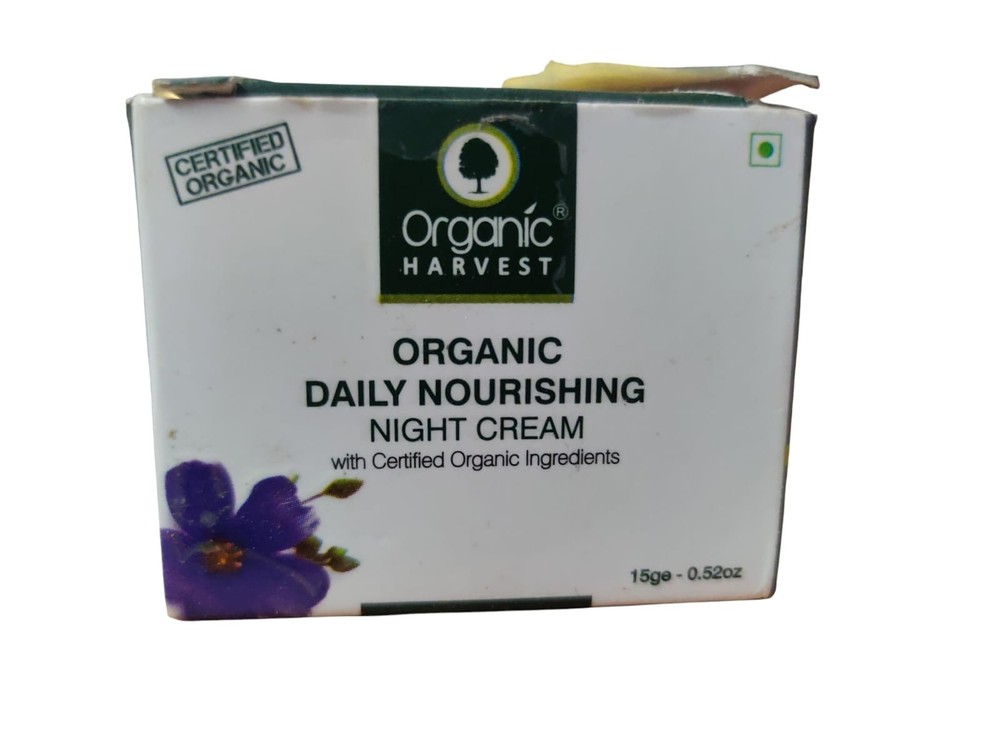 @ Organic Harvest Daily Nourishing Night Cream 15g h436