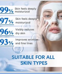 Hyaluronic Acid Serum Powder for Skin,Low and High Molecular Weight No GMO,Glute