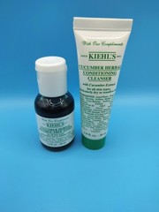 Kiehl&rsquo;s Cucumber 🥒 Herbal Alcohol Free Toner 40ml & Conditioning Cleanser 30ml