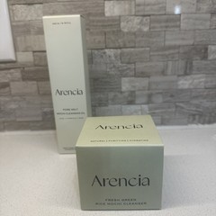 Arencia Korean Rice Mochi Face Cleanser – Face Mask, Foaming Cleanser, Gentle…