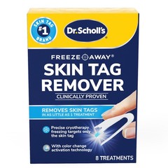 Dr. Scholl&rsquo;s Freeze Away Skin Tag Remover Kit, 8 8 Count (Pack of 1), White
