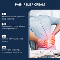 Quality 100g Capsa Care Neuropathy Massage Cream – Soothing Nerve Pain Relief