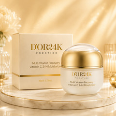 $ 195.00 MSRP D&rsquo;OR24K Prestige Multi-Vitamin Recovery 24H Moisturizer 1.7oz
