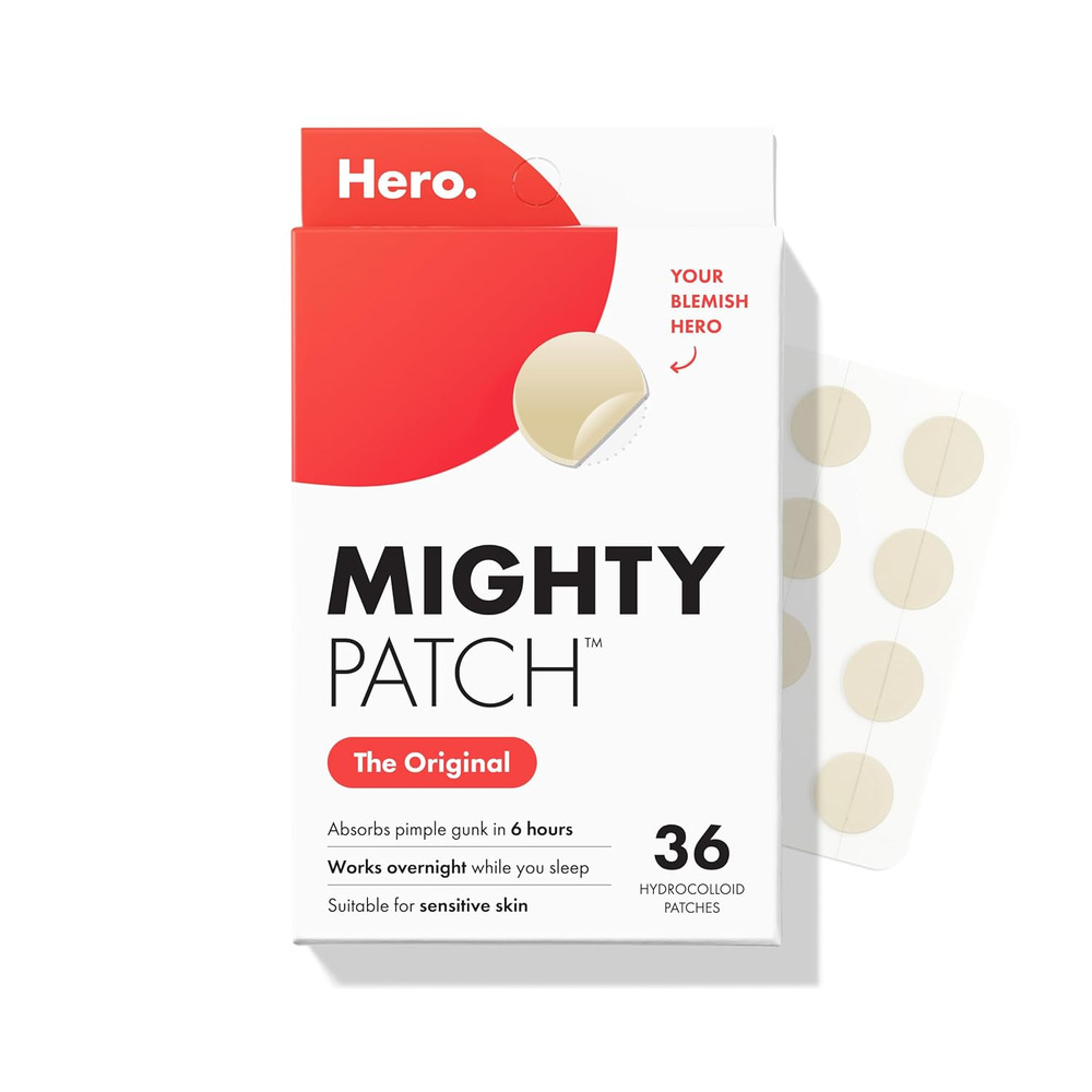 Original from Hero Cosmetics – Hydrocolloid Acne Pimple Patch for Zits and Blemi