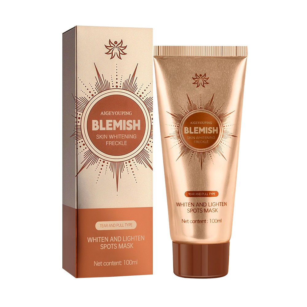 Herbal Spot Whitening Facial Mask Peel-Off Dark Spot Removal Deep Cleansing Pore