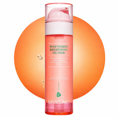 MAXCLINIC Rose Vitamin Oil To Foam Cleanser Hydrating K-Beauty Face Wash