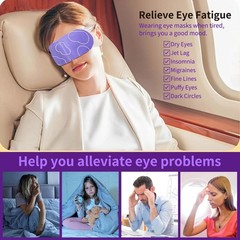 20 Packs Steam Eye Masks for Dry Eyes, Warm Compress Eye Mask, Self Heating Eye