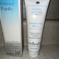 Celesty glow with Hydra Master Series Smooth Peel Beauty Care 4fl Oz New Sealed