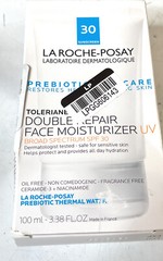 La Roche-Posay Toleriane SPF 30 Double Repair Face Moisturizer, 3.38oz, Exp 6/26