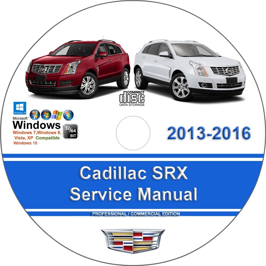 Cadillac SRX 2013 2014 2015 2016 Factory Workshop Service Repair Manual