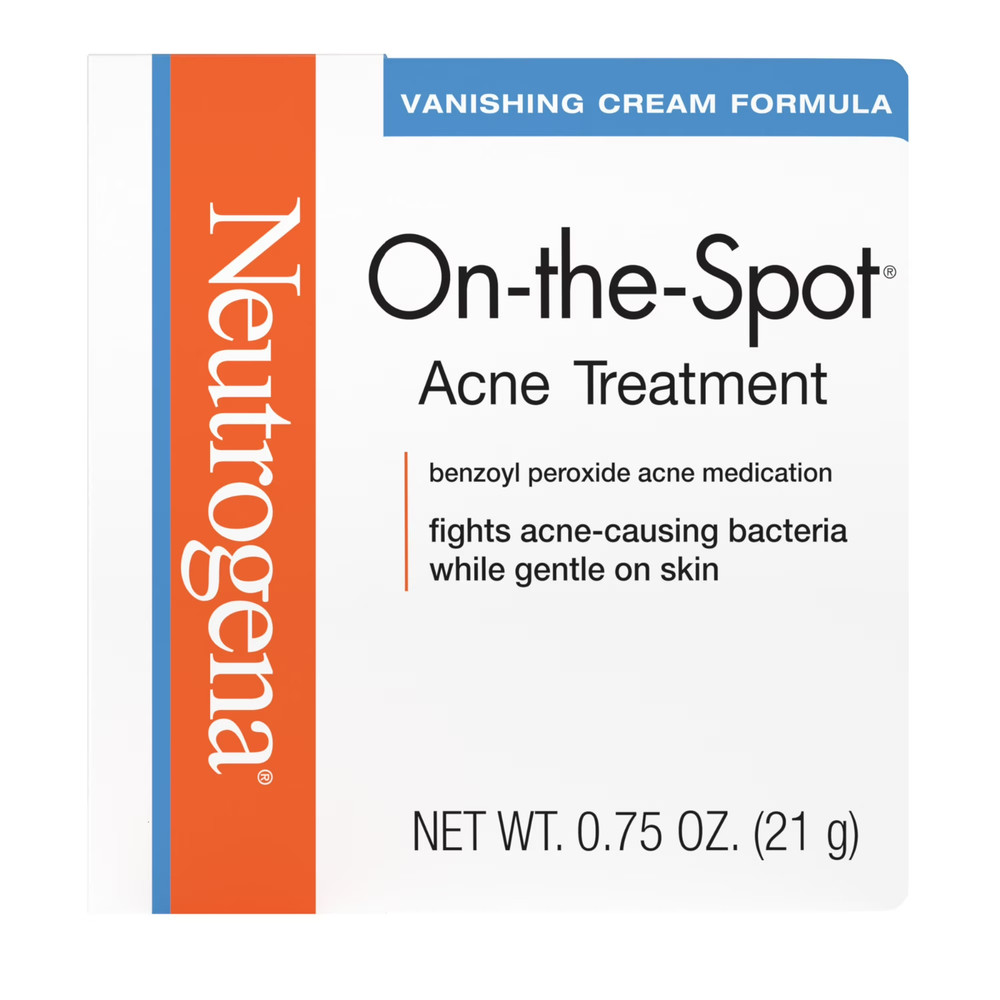 (2 pack) Neutrogena On-The-Spot Acne Spot Treatment. Benzoyl Peroxide 10% cream