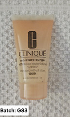 Clinique Moisture Surge Glow Skincare Set 6pc Hydrator Mask Bag + GWP Lipstick