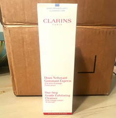 Clarins One-Step Gentle Exfoliating Face Cleanser w/ Orange Extract 4.4 oz