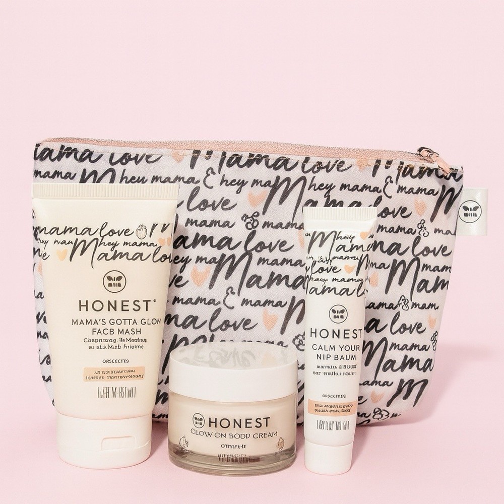 The Honest Company New Mama Care Essentials 4- Piece Gift Set $20 MSRP