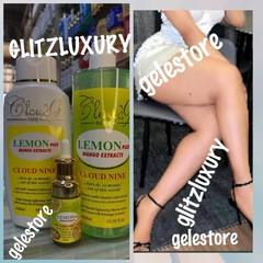 3pcs. CLOUD-9 PARIS lightening body lotion, shower gel and serum. 💯 satisfactio