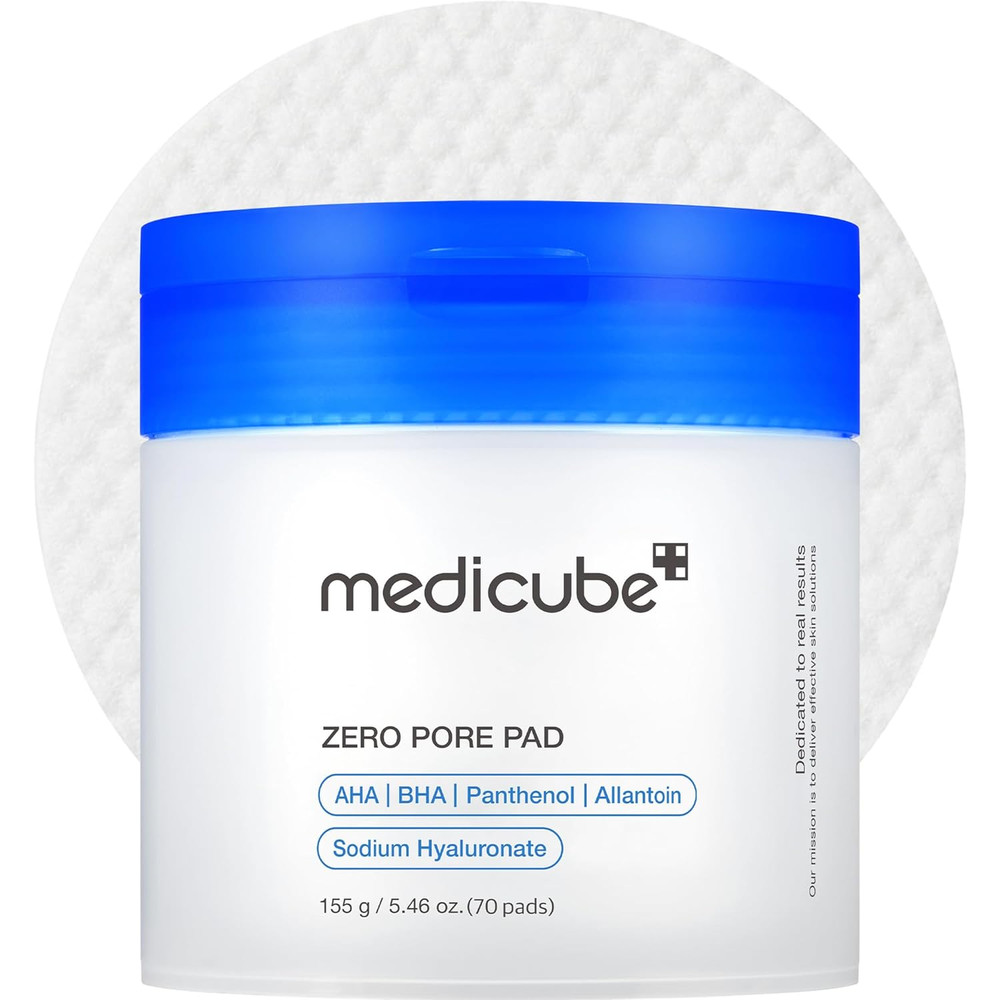Toner Pads Zero Pore Pad 2.0 | Dual-Textured Facial Pad for Exfoliation and Pore