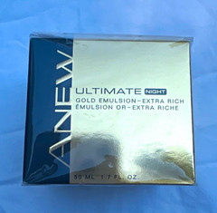 Avon ANEW Ultimate Night Gold Emulsion Extra Rich Face Moisturizer 1.7 fl oz