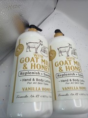 (2-Pk) RAE&rsquo;S LIL&rsquo; SHOP Goat Milk Honey Soothing HAND & BODY LOTION VANILLA HONEY