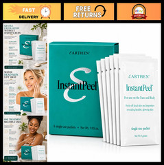 Gentle Exfoliating Face & Body Packets – Instant Peel for Smooth, Glowing Skin –