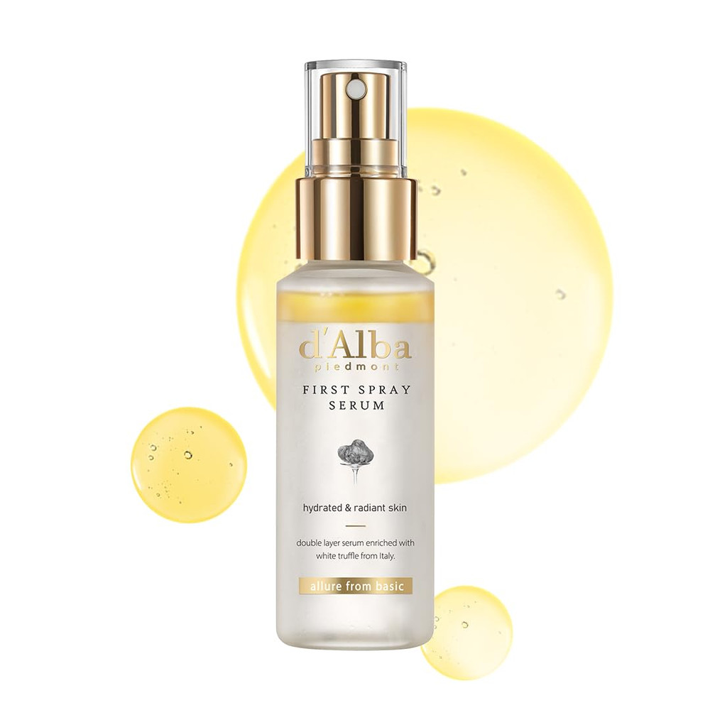 Italian White Truffle First Spray Serum, Vegan Skin Care, Hydrating Face Moistur