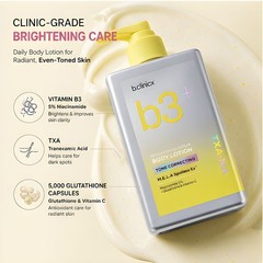 B.Clinix B3+ Brightening Body Lotion 300ml Set with Charmmy Kitty Keyring