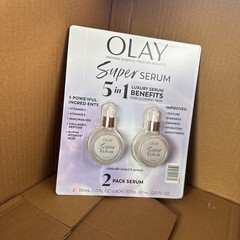 Olay Super Serum 2oz 60ml Prod Date 4-30-25 Collagen Peptide, AHA, Niacinamide
