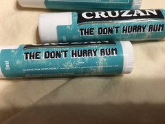 Cruzan Rum (unflavored)Lip Moisterizer Spf 15 Set Of 5 Free Ship USA